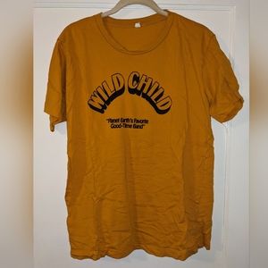 Orange Wild Child Band T-Shirt
